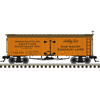Atlas 20008486 Master HO Scale 36' Wood Reefer - Indianapolis Abattoir "Sally Lee" (IAX) # 801 (Orange/Black) Atlas 20008486 Master HO Scale 36' Wood Reefer - Indianapolis Abattoir "Sally Lee" (IAX) # 801 (Orange/Black)