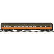 Atlas 20008545 Master HO Scale Pullman 12-1 Sleeper Car - Illinois Central (Panama Limited) - Groseillers (Brown/Orange/Yellow)