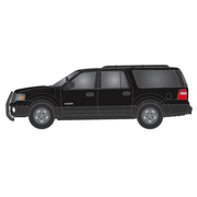 Atlas 30000177 HO Scale 2007 Ford Expedition SUV - Black