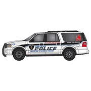 Atlas 30000178 HO Scale 2007 Ford Expedition SUV - Amtrak� (White/Black/Blue/Red)