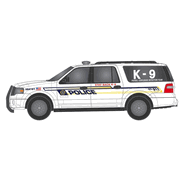 Atlas 30000180 HO Scale 2007 Ford Expedition SUV - CSX (White/Yellow/Blue)