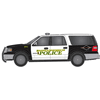 Atlas 30000184 HO Scale 2007 Ford Expedition SUV - Reading and Northern (Black/White/Yellow/Green)