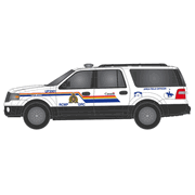 Atlas 30000186 HO Scale 2007 Ford Expedition SUV - Royal Canadian Mounted Police (White/Yellow/Red/Blue)