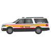 Atlas 30000188 HO Scale 2007 Ford Expedition SUV - Fire Department - Command Unit (White/Yellow/Red/Black)