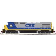 Atlas 40005677 Master Series Gold N Scale Dash 8-40C Locomotive - CSX (YN2) 7574 (Gray/Blue/Yellow) (front ditch lights) Atlas 40005677 Master Series Gold N Scale Dash 8-40C Locomotive - CSX (YN2) 7574 (Gray/Blue/Yellow) (front ditch lights)