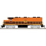 Atlas 40005921 Master Series Gold N Scale GP39-2 Phase 1 Locomotive - Portland & Western 2307 (Orange/Black)