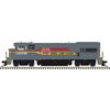 Atlas 40006181 Master Series Silver N Scale U23B Diesel Locomotive - L&N (Family Lines) Raod # 2711 (Grey/Yellow/Red)
