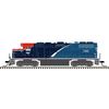 Atlas 40006236 Master Series Gold N Scale GP38-2 Diesel Locomotive - Amtrak (Phase VII) (Officially licensed by Amtrak) Road # 743 (Midnight Blue/Red/White)
