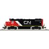 Atlas 40006237 Master Series Gold N Scale GP38-2 Diesel Locomotive - Canadian National (IC) Road # 9627 (Black/Red/White/Yellow)
