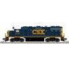 Atlas 40006247 Master Series Gold N Scale GP38-2 Diesel Locomotive - CSX (YN3) Road # 2738 (Blue/Yellow)