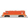 Atlas 40006255 Master Series Gold N Scale GP38-2 Diesel Locomotive (Limited Edition) - EJ&E Road # 703 (Orange/Green/Silver)