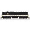 Atlas 40006297 Master Series Silver N Scale SD-24 High Hood Diesel Locomotive - Precision National (ex-SOU) # 6330L (Black/Imitation Aluminum/Gold/White)