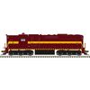 Atlas 40006301 Master Series Silver N Scale SD-24 High Hood Diesel Locomotive - Duluth, Missabe and Iron Range (demonstrator) (w/ditch lights) # 5579 (Maroon/Yellow)