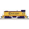 Atlas 40006340 Master Series Silver N Scale ALCO S-4 Diesel Locomotive Chessie System (B&O) # 9010 (Yellow/Blue/Vermillion)