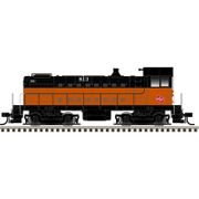 Atlas 40006344 Master Series Silver N Scale ALCO S-4 Diesel Locomotive Milwaukee Road # 819 (Orange/Black)