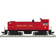 Atlas 40006360 Master Series Gold N Scale ALCO S-4 Diesel Locomotive Morristown & Erie # 14 (Red/White)