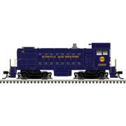 Atlas 40006362 Master Series Gold N Scale ALCO S-4 Diesel Locomotive Norfolk & Western # 2076 (Blue/Yellow)