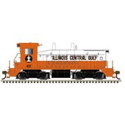 Atlas 40006375 Master Series Silver Sound Ready N Scale SW9 / 1200 Locomotive - Illinois Central Road # 437 (Orange/White)