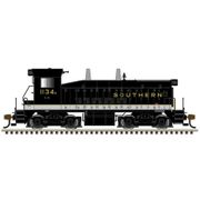 Atlas 40006386 Master Series Gold (DCC Sound Equipped) N Scale SW9 / 1200 Locomotive - Southern Road # 1138 (Black/Imitation Aluminum/Gold)