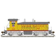 Atlas 40006398 Master Series Gold (DCC Sound Equipped) N Scale SW9 / 1200 Locomotive - Union Pacific Road # 1848 (Yellow/Gray)