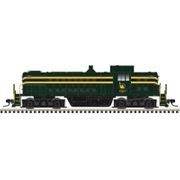 Atlas 40006408 Classic Series Silver Sound Ready N Scale RS-1 Locomotive - Central Railroad of New Jersey Road # 1205 (Green/Yellow)
