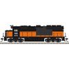 Atlas 40006454 Master Series Silver Sound Ready N Scale GP40 Locomotive - SOO Road # 2013 (Red/Black)