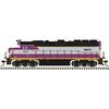 Atlas 40006471 Master Series Gold Sound Equipped N Scale GP40 Locomotive - MBTA Road # 3247 (Purple/Silver/Yellow)