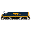 Atlas 40006497 Master Series Silver N Scale U36B Diesel Locomotive (Silver Sound Ready™) - CSX (MCVX Safety Train) # 7764 (Blue/Yellow) Atlas 40006497 Master Series Silver N Scale U36B Diesel Locomotive (Silver Sound Ready™) - CSX (MCVX Safety Train) # 7764 (Blue/Yellow)