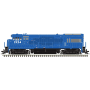 Atlas 40006498 Master Series Silver N Scale U36B Diesel Locomotive (Silver Sound Ready�) - D&H (ex-Contrail) # 2924 (Blue/White)