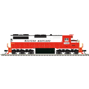 Atlas 40006521 Master Series Silver N Scale SD-35 Diesel Locomotive (Silver Sound Ready�) - Western Maryland # 7432 (Red/White/Black)