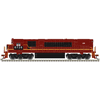 Atlas 40006546 Master Series Silver N Scale C-628 Diesel Locomotive (Silver Sound Ready�) - Conrail (ex-LV) # 6726 (Cornell Red/Yellow)