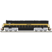 Atlas 40006556 Master Series Silver N Scale C-628 Diesel Locomotive (Silver Sound Ready�) - Monon # 408 (Black/Gold)