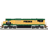 Atlas 40006557 Master Series Silver N Scale C-630 Diesel Locomotive (Silver Sound Ready�) - Conrail (ex-RDG) # 6762 (Yellow/Green/Black)