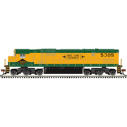 Atlas 40006563 Master Series Silver N Scale C-630 Diesel Locomotive (Silver Sound Ready�) - Reading # 5310 (Yellow/Green/Black)