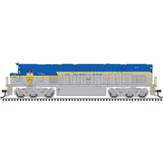 Atlas 40006579 Master Series Gold N Scale C-628 Diesel Locomotive (ESU LokSound Equipped) - Delaware & Hudson # 616 (Gray/Blue/Yellow)