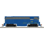 Atlas 40006639 Master Series Silver N Scale H-15-44 Diesel Locomotive (Silver Sound Ready�) - Jersey Central # 1500 (Blue/Orange)