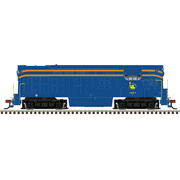 Atlas 40006640 Master Series Silver N Scale H15-44 Diesel Locomotive (Silver Sound Ready�) - Jersey Central # 1501 (Blue/Orange)