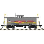 Atlas 50007311 Master Series N Scale Extended Vision Caboose - Family Lines (SBD) Road # 21191 (Gray/Yellow/Red)