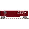 Atlas 50007319 Trainman N Scale 50' Double Door Box Car - Duluth South Shore & Atlantic (DSS&A) Road # 15564 (Brown/White)