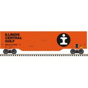 Atlas 50007323 Trainman N Scale 50' Double Door Box Car - Illinois Central Gulf (ICG) Road # 514302 (Orange/Black)