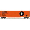 Atlas 50007323 Trainman N Scale 50' Double Door Box Car - Illinois Central Gulf (ICG) Road # 514302 (Orange/Black)
