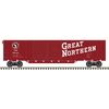 Atlas 50007327 Trainman N Scale 50' Double Door Box Car - Great Northern (GN) Road # 35722 (Red/White)