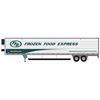 Atlas 50007379 Master Series N Scale 53' Modern Reefer Trailer - Frozen Food Express Road # 765088 (White/Green) Atlas 50007379 Master Series N Scale 53' Modern Reefer Trailer - Frozen Food Express Road # 765088 (White/Green)