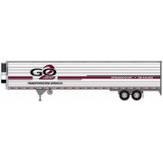 Atlas 50007381 Master Series N Scale 53' Modern Reefer Trailer - GO 2 Logistics Road # 53402 (White/Maroon/Black)