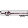 Atlas 50007382 Master Series N Scale 53' Modern Reefer Trailer - GO 2 Logistics Road # 53427 (White/Maroon/Black) Atlas 50007382 Master Series N Scale 53' Modern Reefer Trailer - GO 2 Logistics Road # 53427 (White/Maroon/Black)
