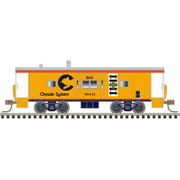 Atlas 50007394 Master Series N Scale Bay Window Caboose - Chessie System (B&O) Road # 904064 (Yellow)