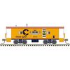 Atlas 50007394 Master Series N Scale Bay Window Caboose - Chessie System (B&O) Road # 904064 (Yellow)