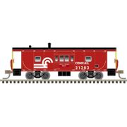 Atlas 50007396 Master Series N Scale Bay Window Caboose - Conrail Road # 21303 (Red/Black)