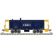 Atlas 50007397 Master Series N Scale Bay Window Caboose - CSX Road # 900435 (Blue/Yellow)