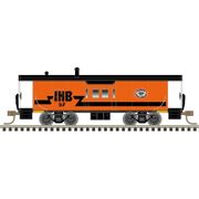 Atlas 50007400 Master Series N Scale Bay Window Caboose - Indiana Harbor Belt (IHB) Road # 57 (Orange/Black)